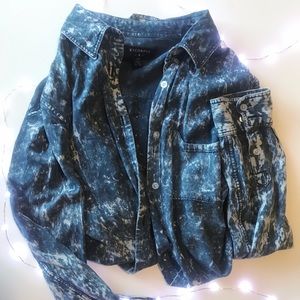 Urbanoutfitters Bycorpus acidwash shirt